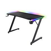 Masa gaming Trust GXT 710 Luminus Pro, iluminare RGB, greutate maxima suportata 150 kg, negru_1