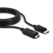 Cablu Lindy 1m DisplayPort la HDMI 4K30Hz, rezolutie maxima  3840x2160@ 30Hz 4:4:4 8bit, latime de banda suportata 10.2Gbps_2