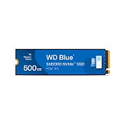 SSD WD Blue SN5000 500GB M.2 2280 PCIe Gen4 x4 NVMe TLC, Read/Write: 5000/4000 MBps, IOPS 480K/770K, TBW: 300
