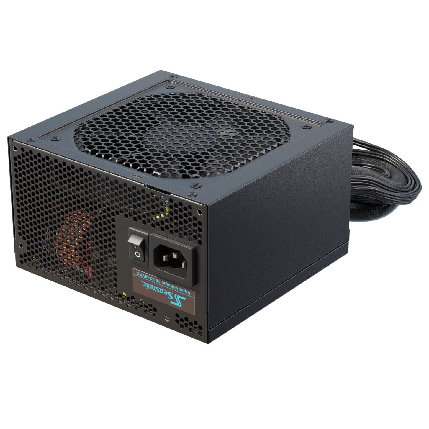 Seasonic G12 GM 80 PLUS Gold Power Supply  semi-modular - 650 Watt  black