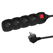 Esperanza ELK213K Power strip 4GN/3M Black_1