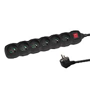 Esperanza ELK219K Power strip 6GN/5M Black_1