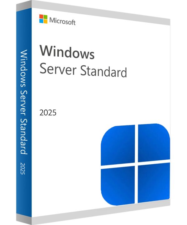 T MS Windows Server 2025 Standard 16Core ROK COA MUI