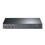 Switch POE+ TP-Link 8-Port 10/100Mbps + 3-Port Gigabit Desktop Switch with 8-Port PoE+, carcasa metalica 