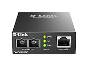 MEDIA CONVERTOR D-Link, 100/1000Base-T Gigabit Ethernet connection to a single-mode fibre 1000Base-LX Gigabit Ethernet, pana la 10km, montabil in sasiu 