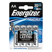 Baterii Ultimate Lithium, AA, L91, 1.5V, 4 buc/set, Energizer_1