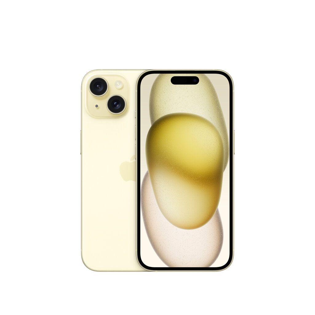 Apple iPhone 15 15,5 cm (6.1 ) Dual SIM iOS 17 5G USB tip-C 512 Giga Bites Galben