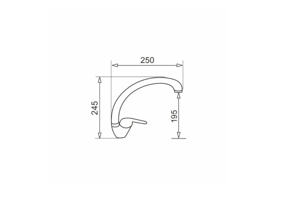 PYRAMIS OSSIA granite faucet vanilla_3