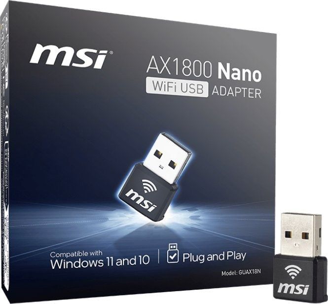 Karta sieciowa MSI 302-8ZE30XE-000 NANO. Wifi 6_5