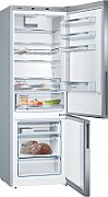 Bosch Serie 6 KGE49AICA fridge-freezer Freestanding 419 L C Stainless steel_2