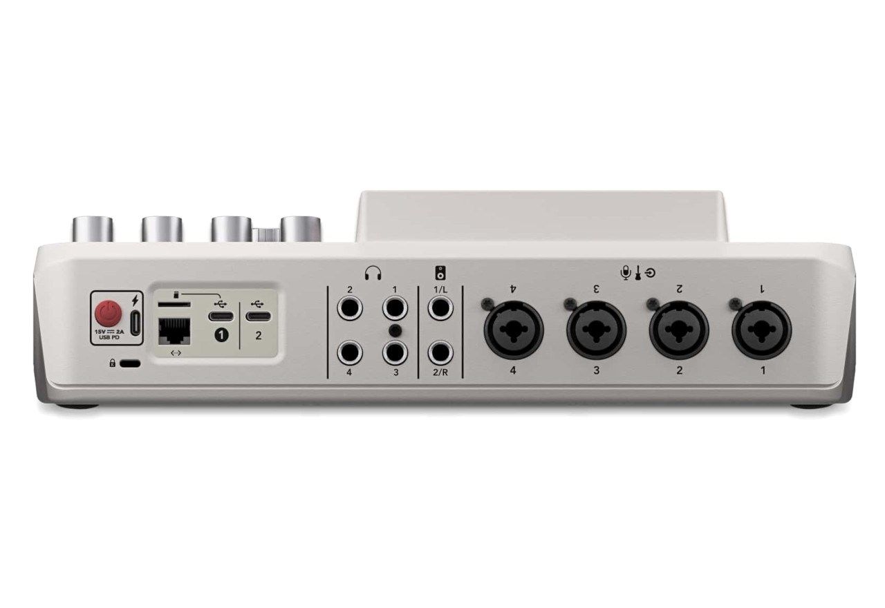 RODE RODECaster Pro II White - podcast production studio  white_3