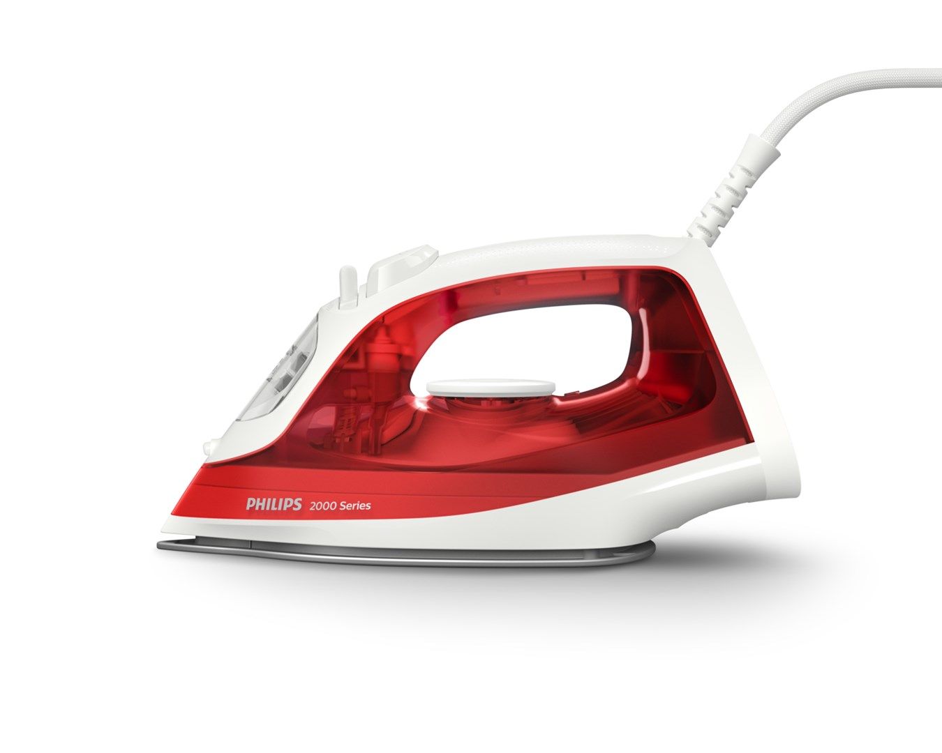 Philips Steam Iron DST 2010/40 Non-stick soleplate Red  White_5