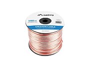 SPEAKER CABLE 2X1.5MM2 100M TRANSPARENT LANBERG_1