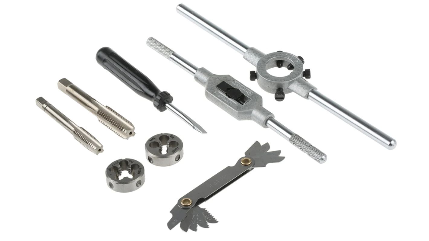 FANAR TAPS+DIES set 31cz M3-M12  CZB-31 INOX...