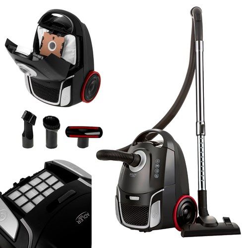 Adler Bag Vacuum Cleaner Allergy-friendly Classic | AD 7054 | Bagged | Power 2200 W | Dust capacity 2.6 L | Black_14