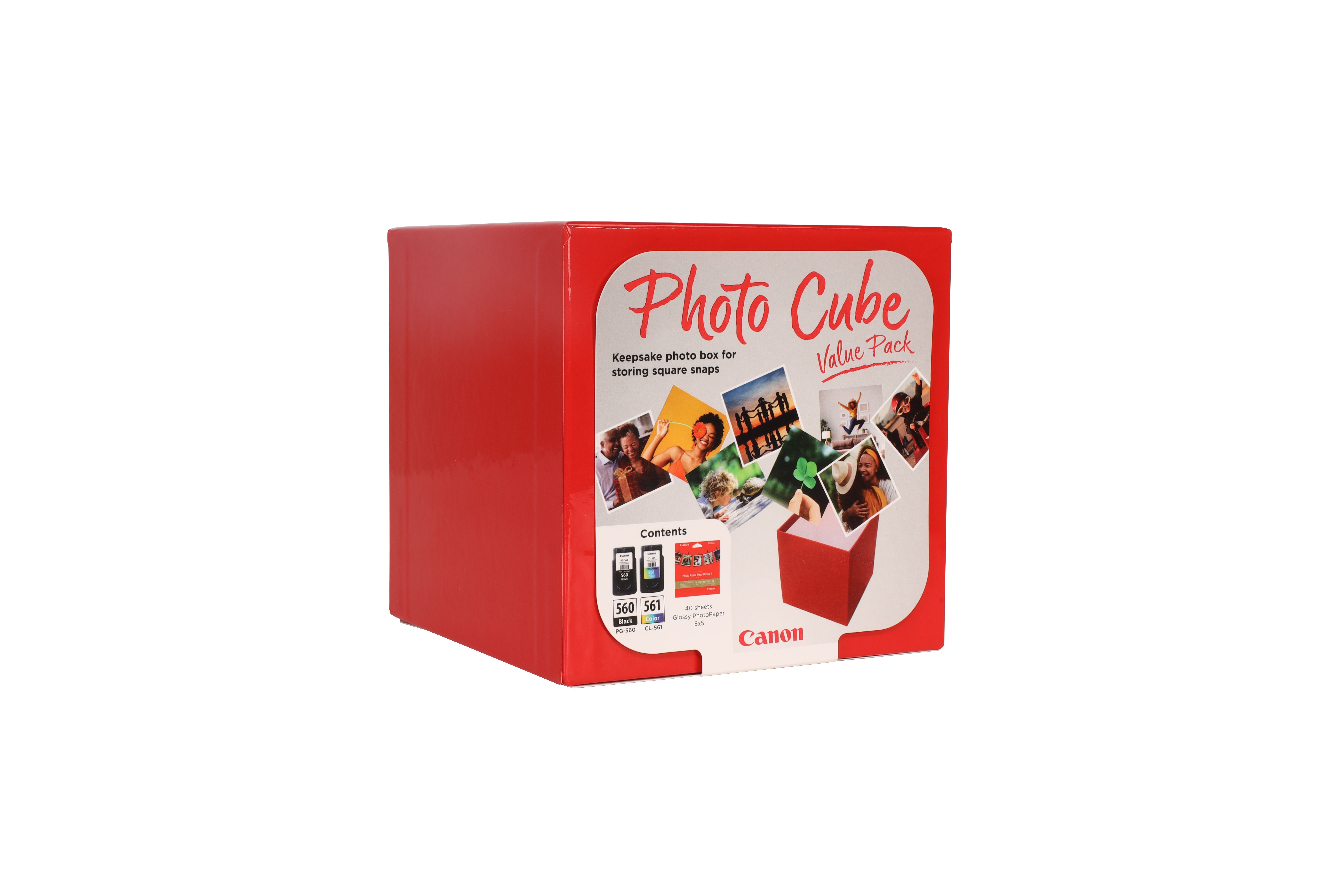 PG-560/CL-561 PHOTO CUBE VALUE/PACK 5X5 PHOT PAPER(PP-201 40SHE_2