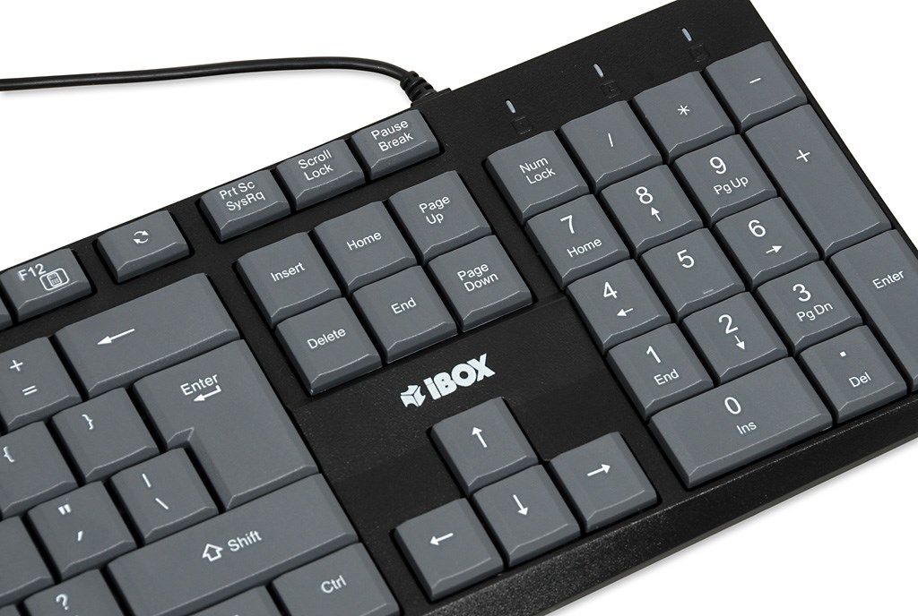 iBOX Eris USB Keyboard  Gray/Black_6