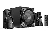 BOXE GENIUS 2.1, RMS: 50W (2 x 12.5W + 1 x 25W), Bluetooth, black,  SW-2.1 1850BT   31730050401   (timbru verde 11.00 lei)
