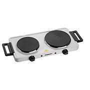 PLITA ELECTRICA DUBLA HEINNER HDHP-KH2500WH, PUTERE: 2500W, 2 PLITE DIN FONTA, DIAMETRU PLITE: Φ18.5 cm+Φ15.5 cm, PUTERE PLITE: 1500W + 1000W, INDICATOR LUMINOS ON/OFF, TERMOSTAT AJUSTABIL, PROTECTIE SUPRA-INCALZIRE, PICIORUSE ANTIDERAPANTE