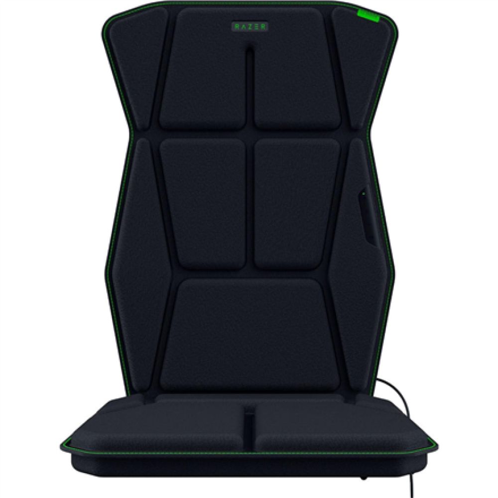Perna gaming Razer Freyja cu feedback haptic, material spuma, interfata 2.4 GHz Wireless, BLE, inaltime recomandata utilizator 160 – 200 cm, tehnologie haptica avansata, negru