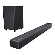 SOUNDBAR HORIZON HAV-S5950W / System 2.1 / Max Audio Power 160W (40W x2 + 80W) / Digital Optical / AUX (3.5mm) / HDMI-ARC (CEC) / BT 5.4 / USB Playback / DOT-Matrix Display / Remote + Button Keys / Impedance: 6Ω x2 + 4Ω / Signal to Noise Ratio (SNR): 73dB / Wall-Mount Ready / Full Size / Titanium_3