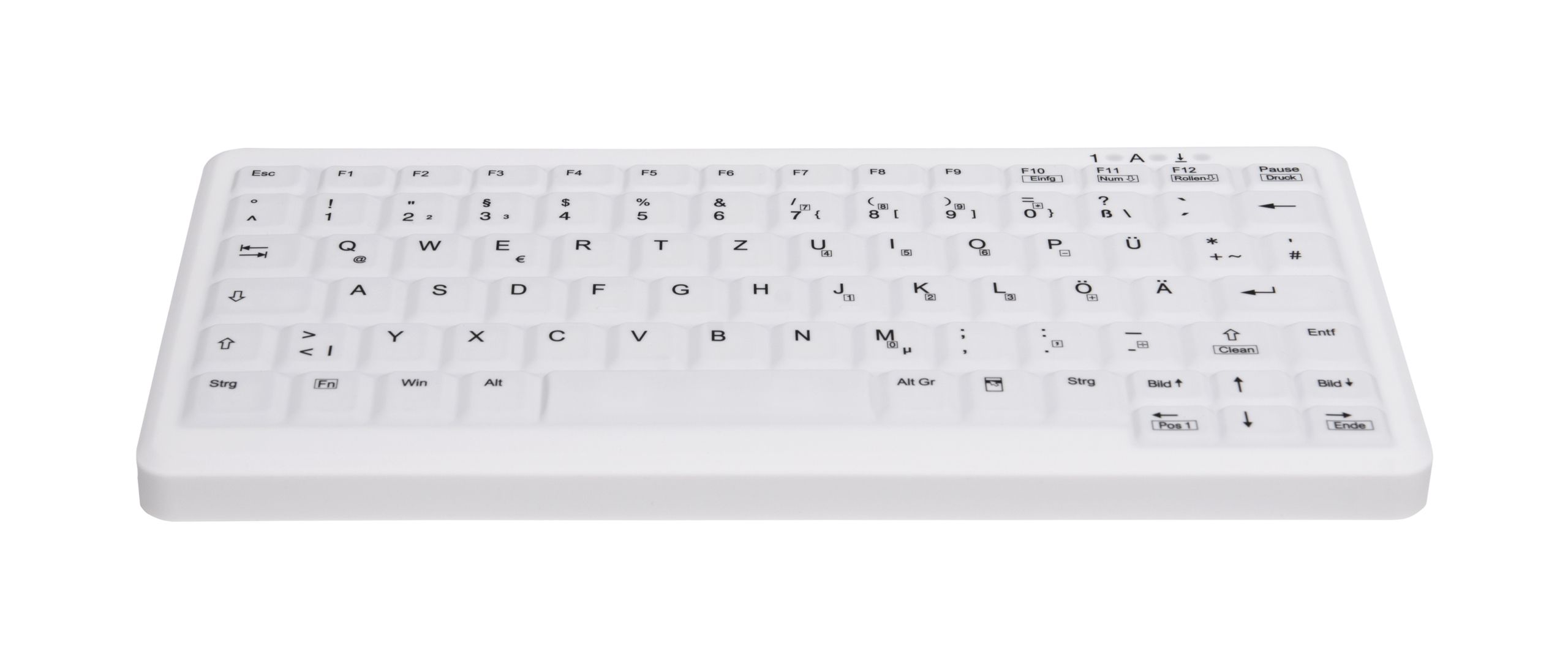 CHERRY AK-C4110 PROT. KEYBOARD/WHITE_3