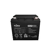 Acumulator Njoy GE4012FF 12V 126.0W/cell, 25o C ± 3o C, T6(M6), Copper, Internal resistance 8.0mΩ, Self Discharge 3% of capacity declined per month_1