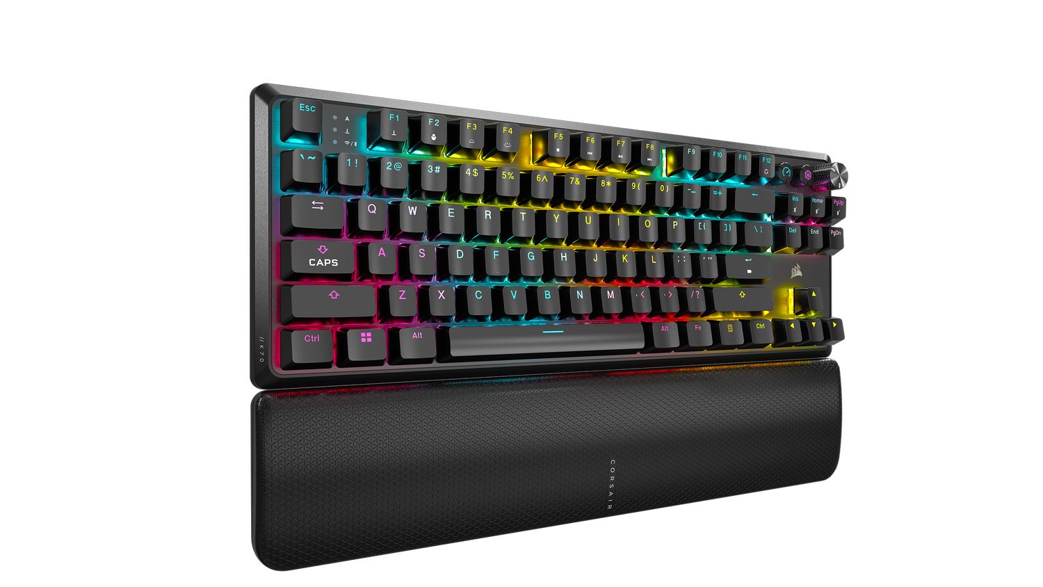 Tastatura mecanica CORSAIR K70 CORE TKL WIRELESS RGB, Corsair MLX RED with RGB Backlighting - Black USB 3.0 or 3.1 Type-A_5