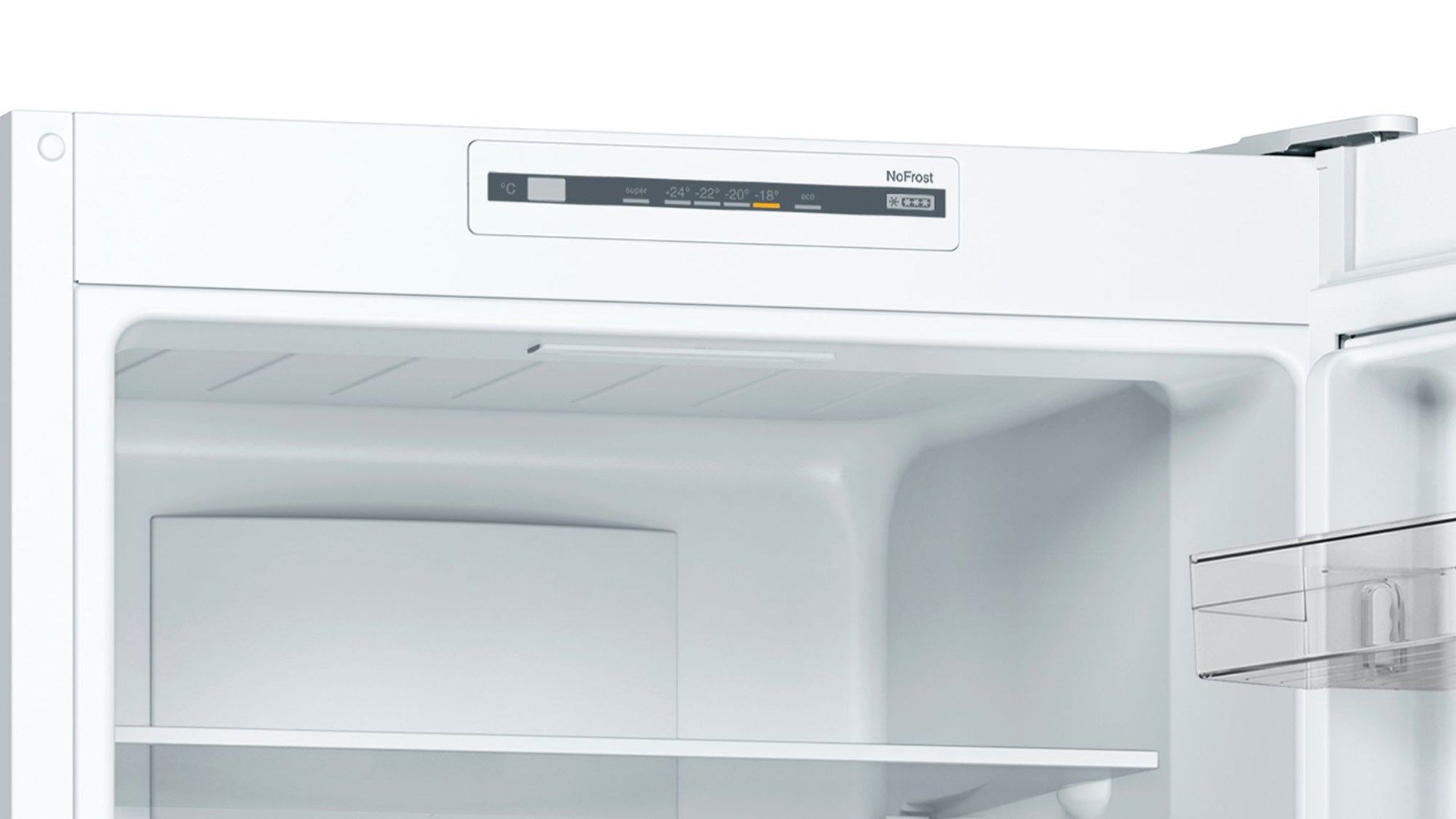 Bosch Serie 2 KGN33NWEB fridge-freezer Freestanding 282 L E White_4