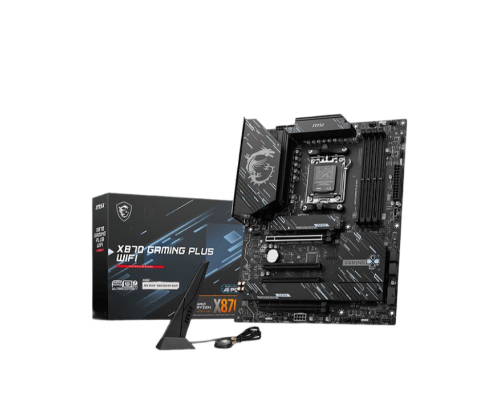 Placa de Baza ASUS GAMING X870-PLUS WIFI, AMD Socket AM5, 1 x M.2 Gen5 x4 128Gbps slot, 1 x M.2 Gen4 x4 64Gbps slot, 1 x M.2 Gen4 x2 32Gbps, 4x SATA 6Gbps ports_5