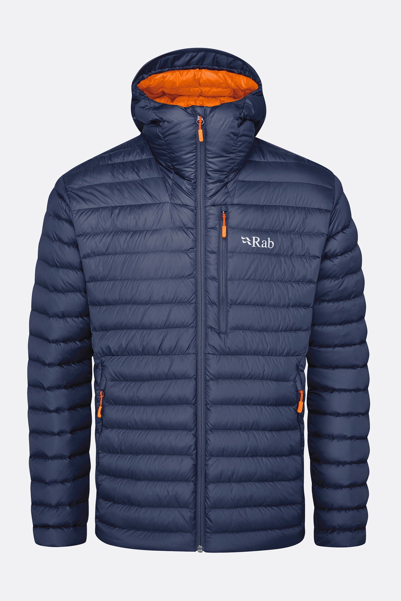 Alpine-deep ink-marmalade-s RAB microlight jacket