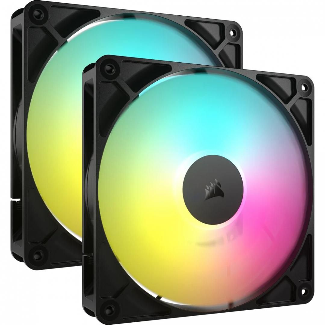 Ventilator Corsair CO-9050183-WW ,140 x 140 x 25 mm ,330 - 1700 rpm ,Negru ,ARGB