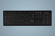 HYGIENE DESKTOP KEYBOARD FULLY/SEALED WATERTIGHT USB BLACK_2