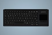 INDUSTRY 4.0 COMPACT ULTRAFLAT/TOUCHPAD KEYBOARD PS2 BLACK_3