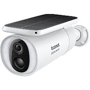 CAMERA IP Exterior Baseus S1, 2K, 2304 x 1296, panou solar cu acumulator integrat durata viata pana la 210 zile, unghi pana la 145 grade, IP67, dist. IR 30 m, tip lentila fixa 3 mm, 3 Mpx, wireless, slot SD card,  S0SW002130  (timbru verde 0.8 lei)