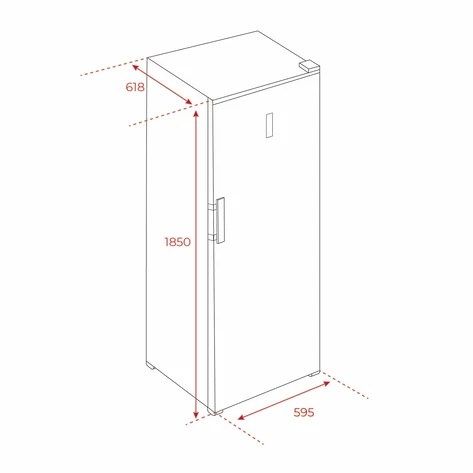 Teka RSF 75640 SS Freestanding 273 L E Stainless steel_7