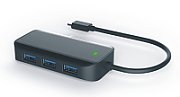 4 PORT USB 3.1 HUB - 3A+1C/USB-C/M TO 3X A/F - 1XC/F_1