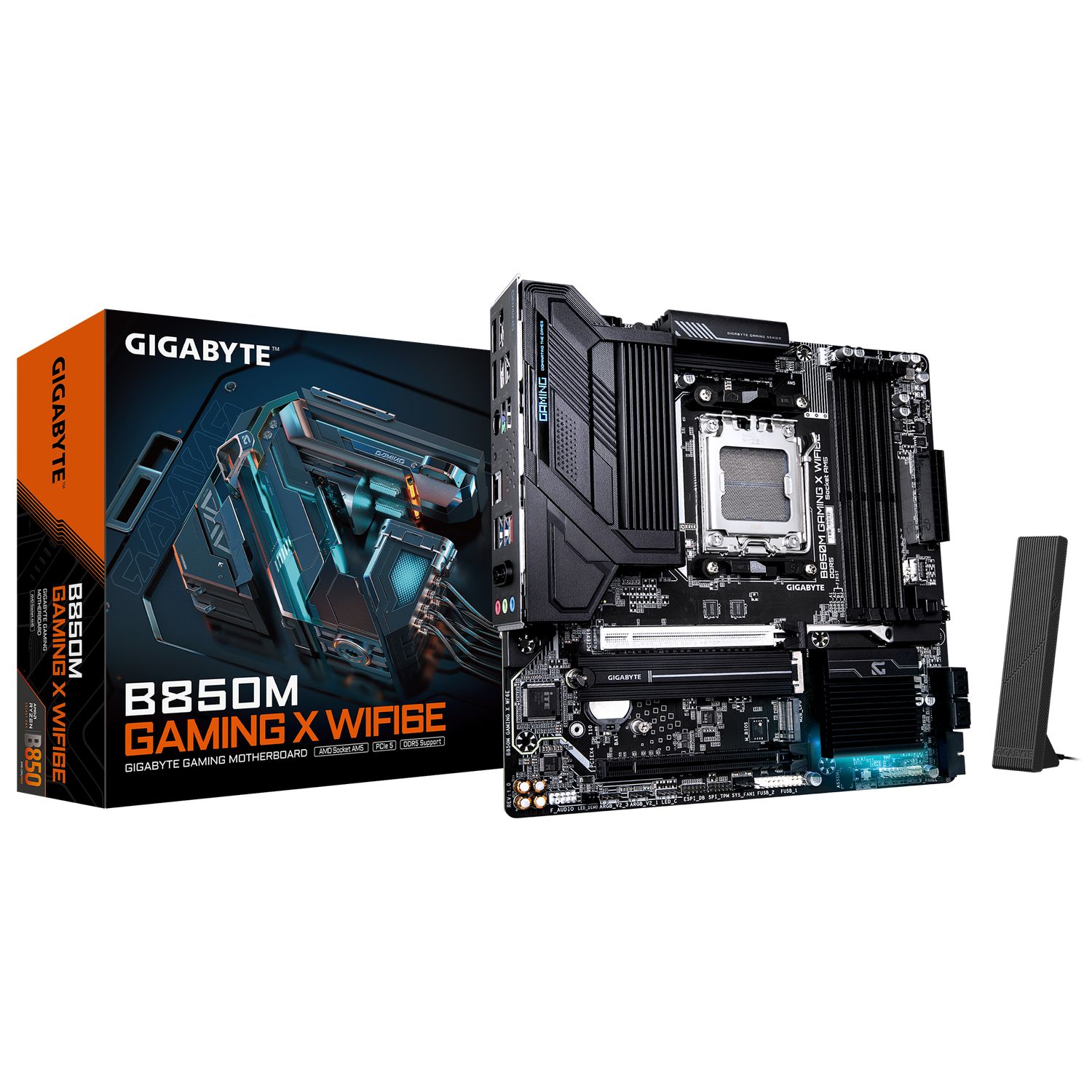 B850M GAMING X WF6E, AM5, DDR5, Wi-Fi, BT, mATX, Negru_4