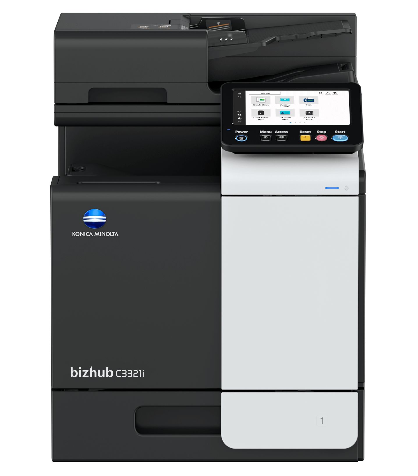 Imprimanta multifunctionala laser color A4 Konica Minolta Bizhub C3321i