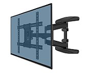 Esperanza ERW021 CRONOS 2.16 m (85 ) TV mount Black_2