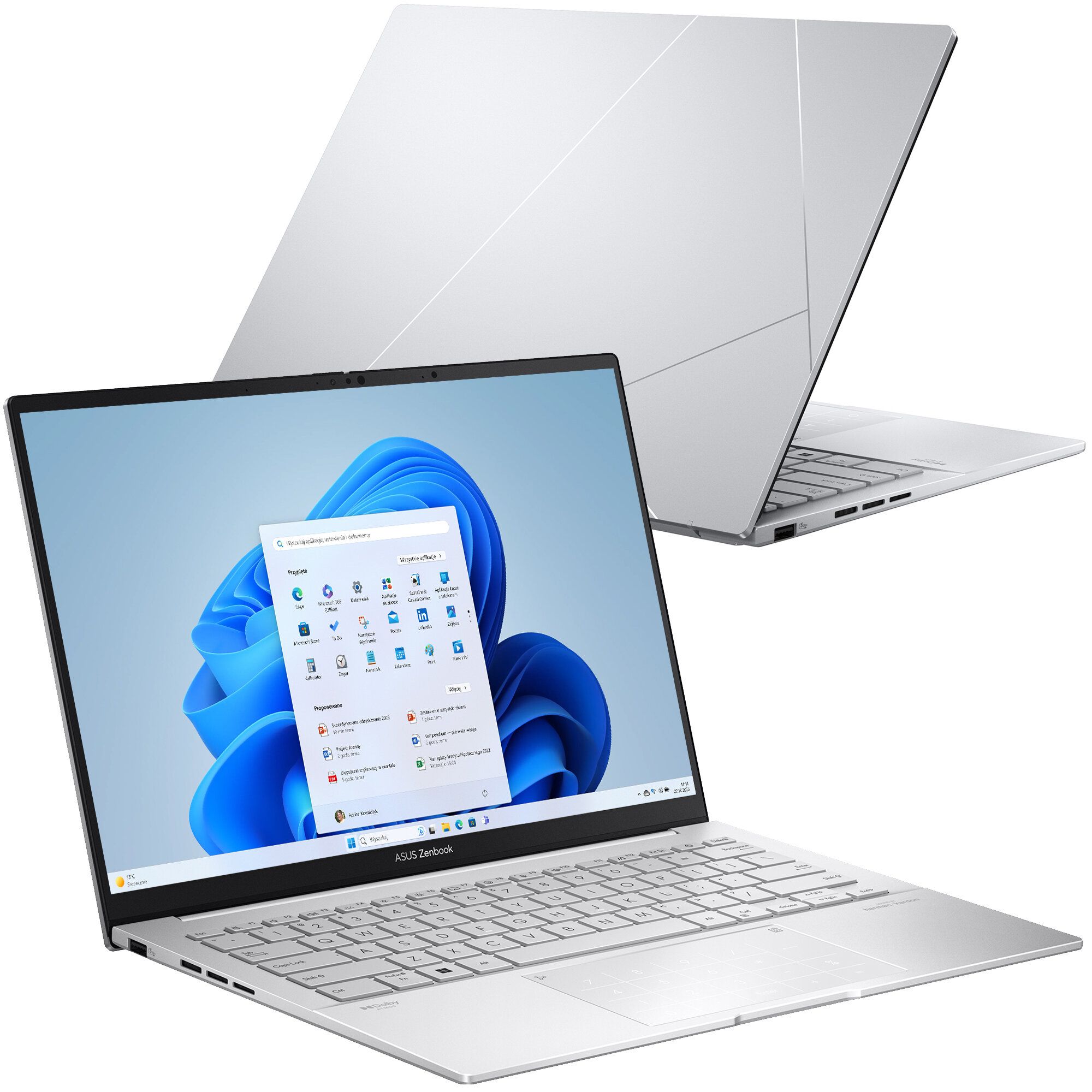 ASUS Zenbook 14 OLED UX3405MA-PP288W Ultra 9 185H 14.0 3K 120Hz 400nits Glossy 32GB LPDDR5X SSD1TB Intel Arc Graphics WLAN+BT Cam 75WHrs Win11 Foggy Silver_4