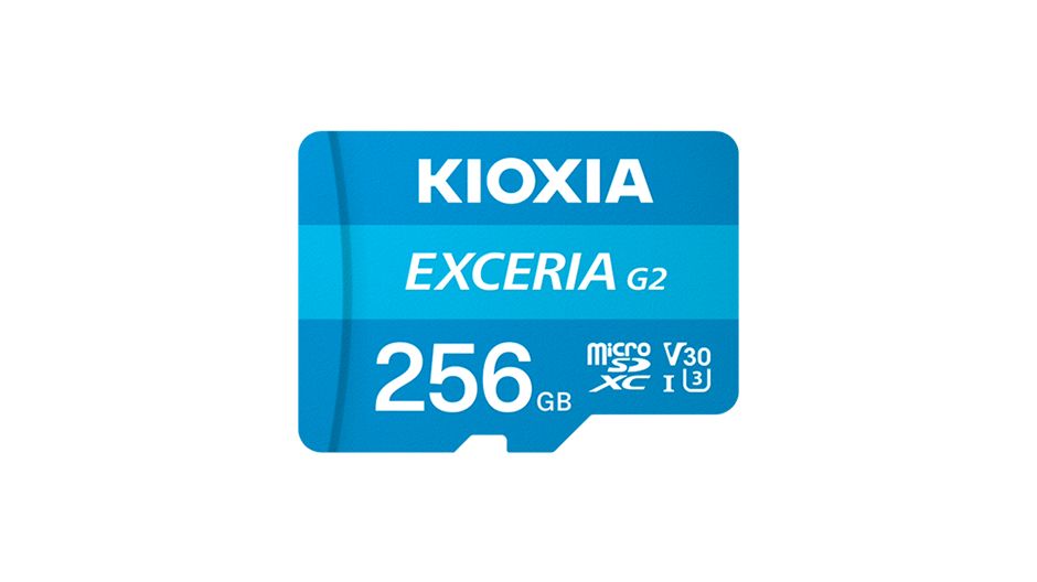 Kioxia EXCERIA G2 256 GB MicroSDHC UHS-III Class 10