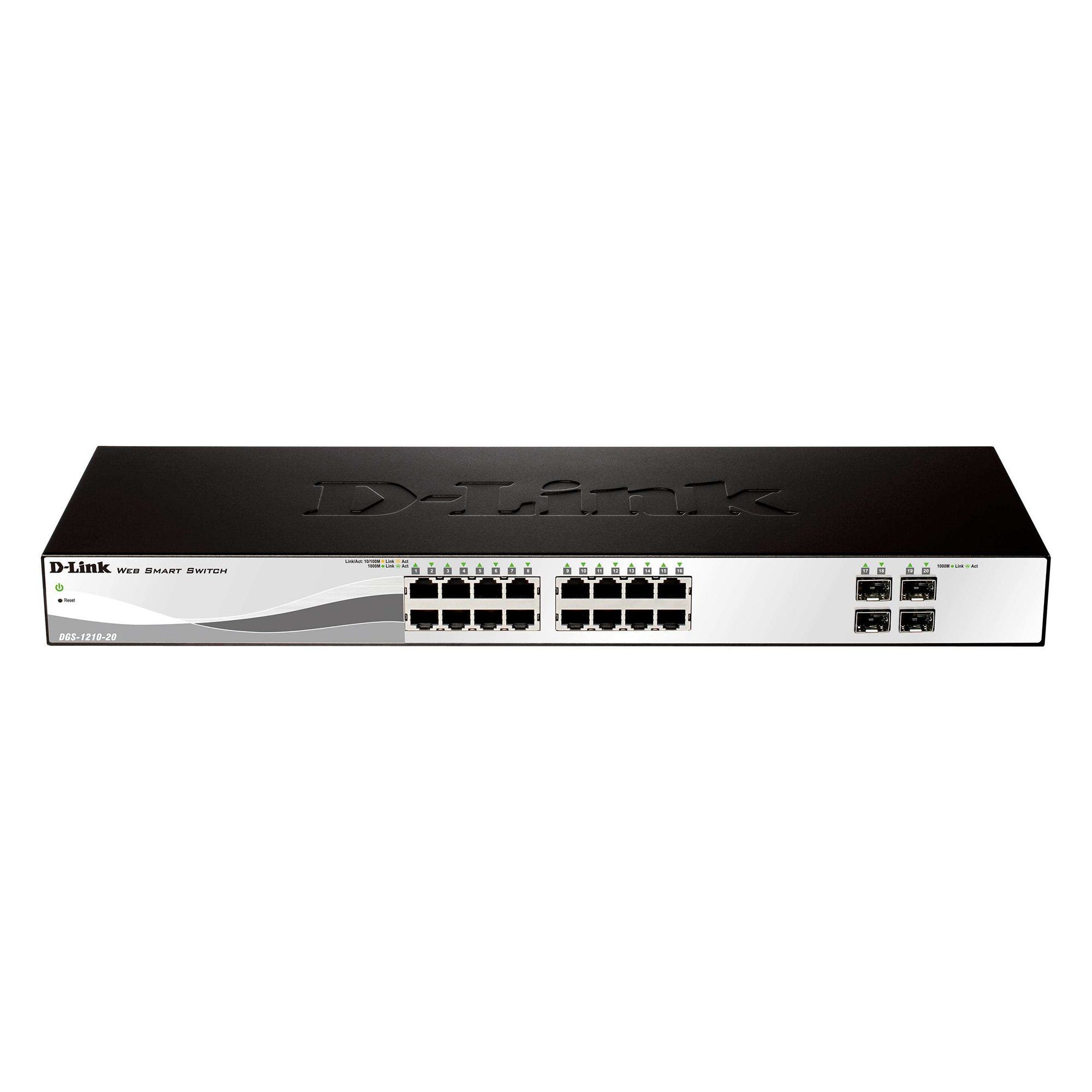 Switch D-Link DGS-1210-20, 16 port, 10/100/1000 Mbps_3