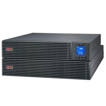 UPS APC SRV3KRILRK-E, 3 kVA, on-line, 6x C13, 1x C19, 72V Sealed Lead Acid (VRLA), LCD, Rack 2U, Negru