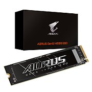 Gigabyte SSD GIGAYBYTE AORUS GEN5 14000 1TB, viteza de citire 13600 MB/s, viteza de scriere 10200 MB/s, M.2 2280