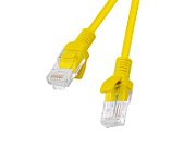 Patch cord Lanberg  RJ45, 2 m, galben