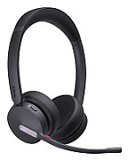 Yealink WH64 Dual Teams Căști Fără fir Bandă de fixare pe cap Birou/Call center USB tip-C Bluetooth Negru