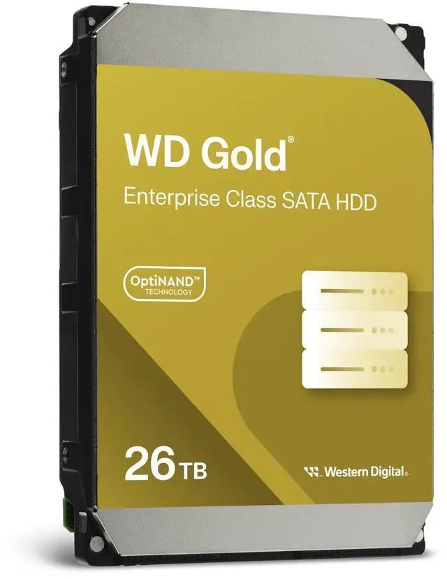 26TB GOLD 512 MB 3.5IN SATA/6GB/S 7200RPM