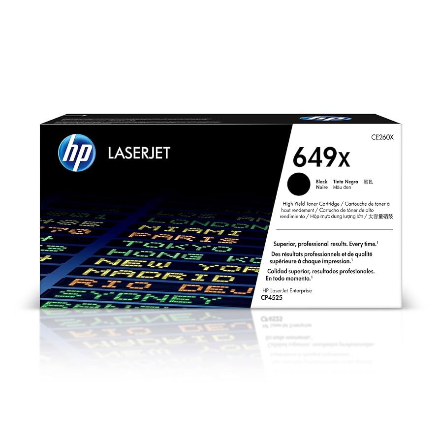 Cartus toner HP 649X ,Negru ,17000 pagini