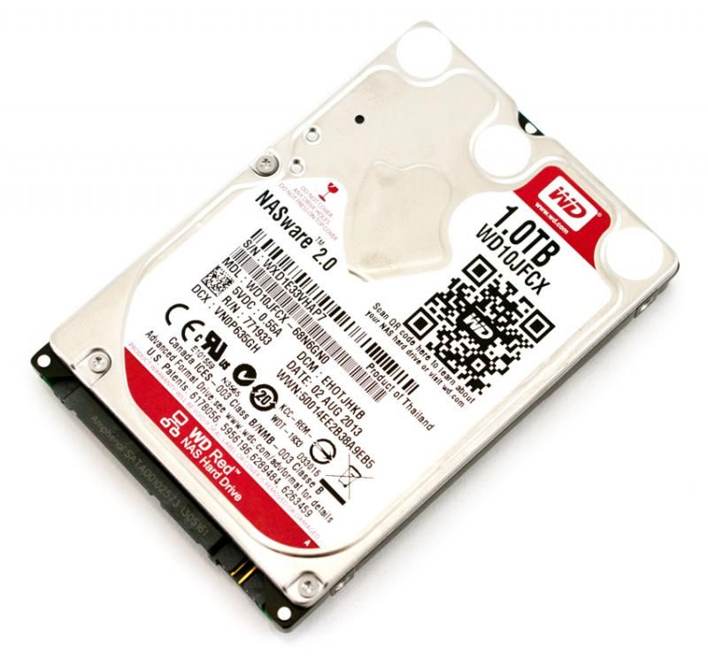 WD Red Plus 1TB SATA 6Gb/s 2.5inch 16MB Cache IntelliPower Internal 24x7 optimized for SOHO NAS systems NASware HDD Bulk_1